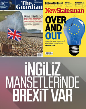 İngiliz gazeteleri Brexit için ikiye bölündü