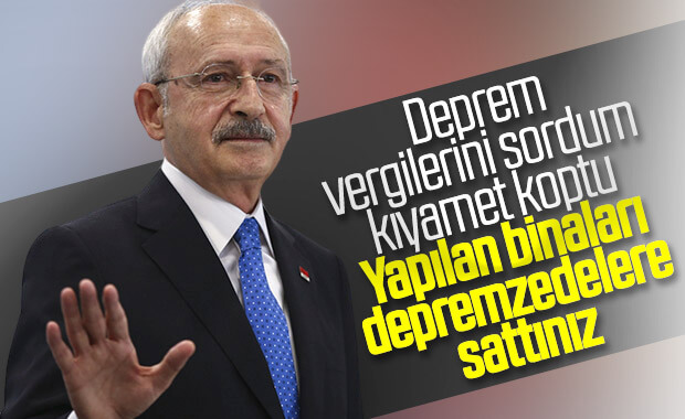 Kemal Kılıçdaroğlu Elazığ'da da deprem vergisini sordu