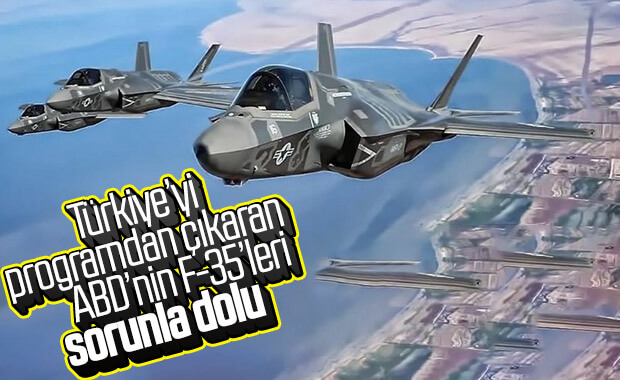 Pentagon, F35'lerin isabet oranını beğenmedi