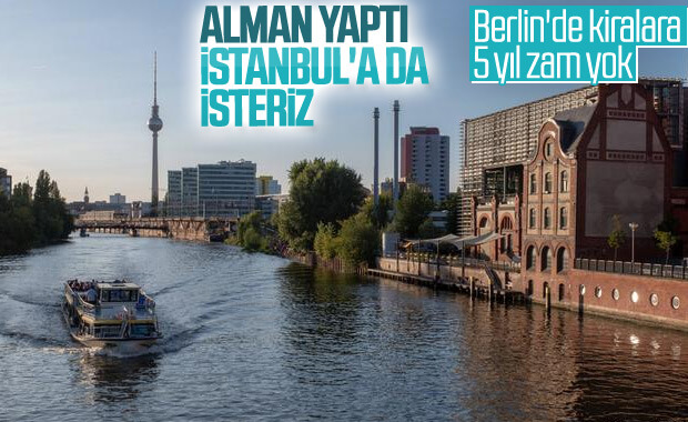Berlin'de kiracılara 5 yıl zam yok