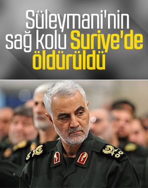 Süleymani'nin yakın çalışma arkadaşı öldürüldü