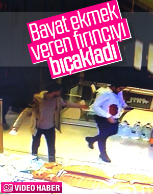 Fırında bayat ekmek kavgası kanlı bitti