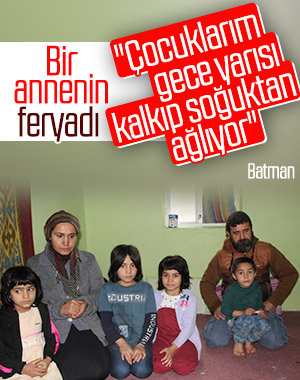 8 kişilik ailenin harabe evde yaşam mücadelesi