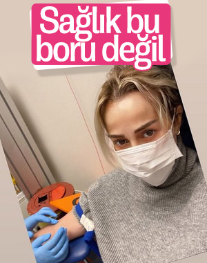 Helin Avşar, maskesiz çıkmıyor