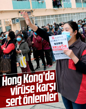Hong Kong'da kendisini izole etmeyene hapis cezası