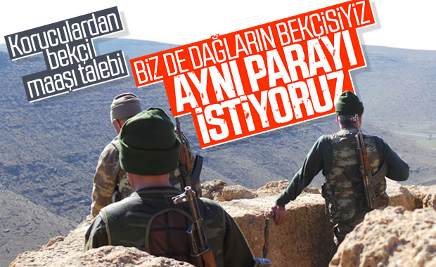 Koruculardan bekçi statüsü talebi