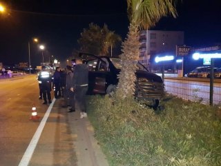 AK Partili Özhaseki'nin yaralandığı kaza anı