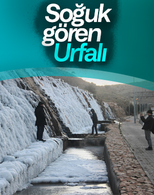 Şanlıurfa'da Sibirya soğuğu