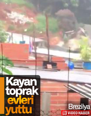 Brezilya’da toprak kayması sonucu 3 kişi yaralandı