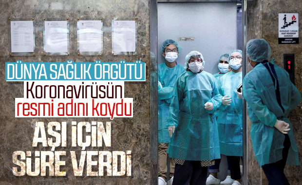DSÖ, koronavirüsün adını koydu, aşının tarihini verdi