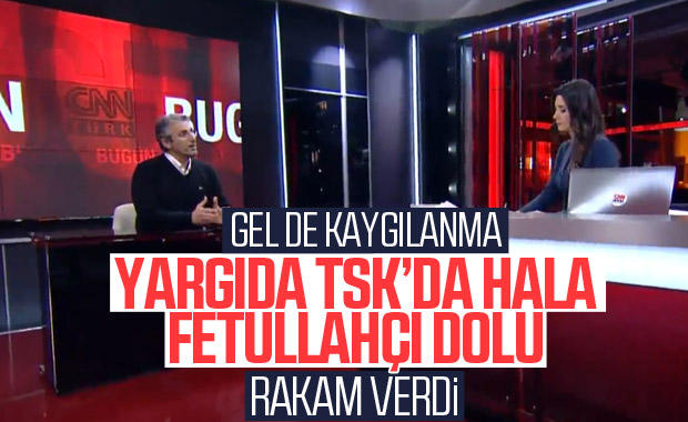 Nedim Şener: TSK'da 18 bin FETÖ mensubu daha var