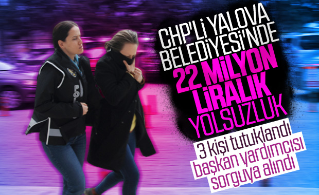 Yalova Belediyesi'nde yolsuzluk operasyonu