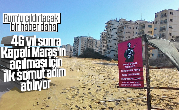 Kapalı Maraş için yeni adım