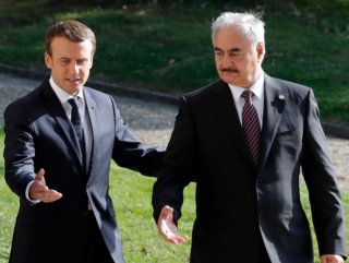 Macron, Hafter'i resmi davet ile Fransa'ya çağırdı