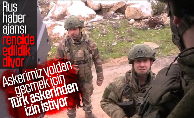 Rusya M4 karayolunu Türk askerinin izniyle kullanıyor