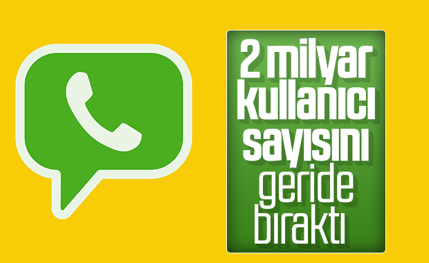 WhatsApp'ın kullanıcı sayısı 2 milyarı aştı
