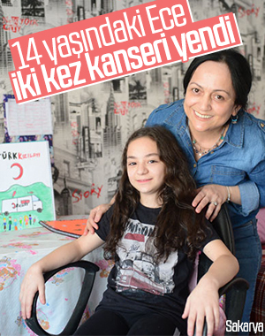 İki kez kanseri yenen Ece'nin yüzü artık gülüyor
