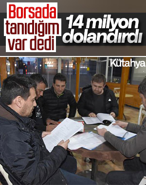 Yüksek kâr vaadiyle 14 milyon liralık dolandırıcılık