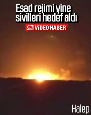 Esad rejimi sivil yerleşim yerlerini vurdu