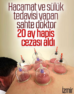 Hacamat yapan sahte doktora 20 ay hapis
