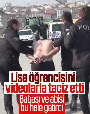 İstanbul'da servis sürücüsüne 'taciz' dayağı