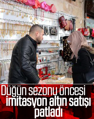 Düğünlerde imitasyon altın dönemi