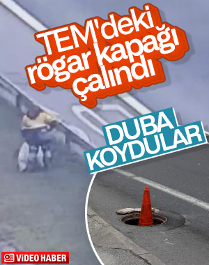 İstanbul'da rögar kapakları hırsızların hedefi oldu