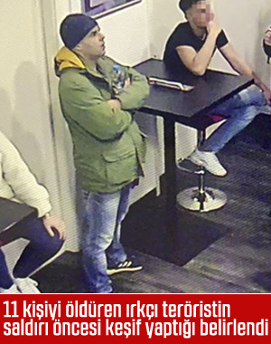 Almanya'daki ırkçı terörist saldırı öncesi keşif yaptı