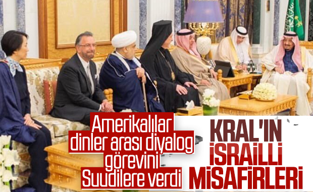 Suudi Arabistan Kralı, İsrailli haham Rosen’i ağırladı