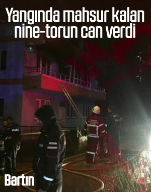 Bartın’da ev yangını: 2 ölü