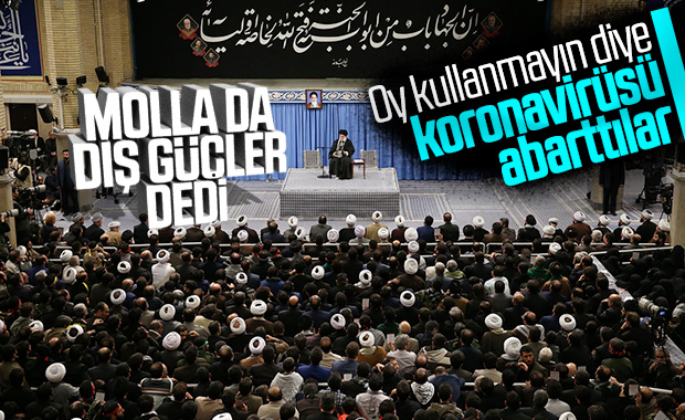 Hamaney'den yabancı basına koronavirüs suçlaması