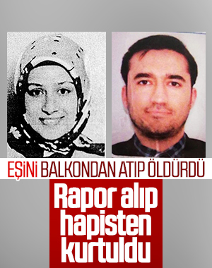 İstanbul'da karısını öldüren zanlıya ceza verilmedi