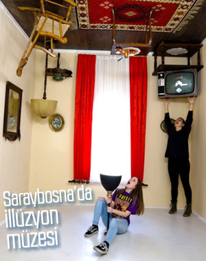 Saraybosna'nın ilk illüzyon müzesi ilgi odağı