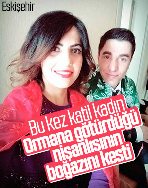 Eskişehir'de bir kadın, nişanlısının boğazını kesti
