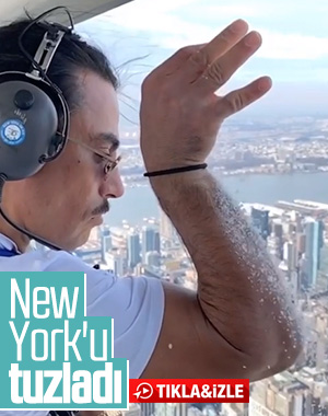 Nusret New York'a tuz serpti
