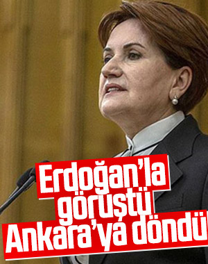 Akşener, Cumhurbaşkanı Erdoğan ile telefonda görüştü