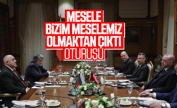 Erdoğan, Bulgaristan Başbakanı Borisov'u kabul etti