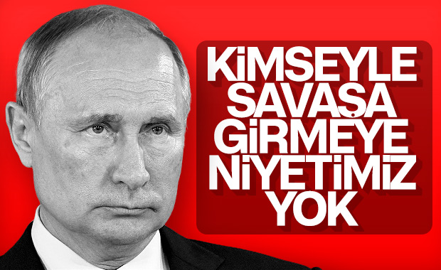 Putin'den Suriye açıklaması: Savaşa hazırlanmıyoruz