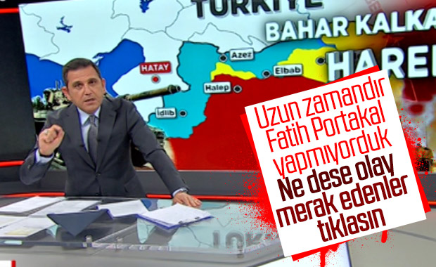 Fatih Portakal: Savaşa hayır