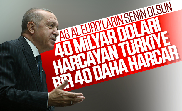 Cumhurbaşkanı Erdoğan'dan AB'ye mesaj