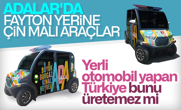 Adalar'da atların yerini Çin malı elektrikli araçlar alıyor