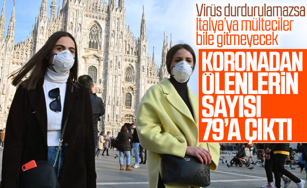 İtalya'da koronavirüs nedeniyle 27 kişi daha öldü