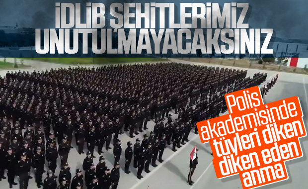 Polis Akademisi öğrencilerinden mesaj