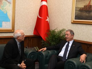 Akar, AB heyetiyle görüştü