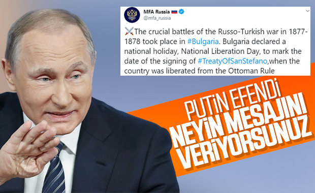 Rusya Dışişleri'nden manidar Osmanlı-Rus savaşı paylaşımı