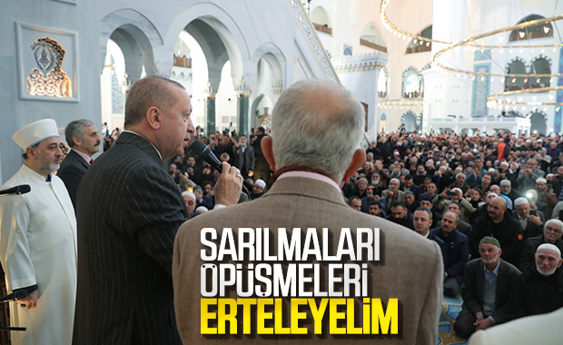 Cumhurbaşkanı Erdoğan, vatandaşlara seslendi