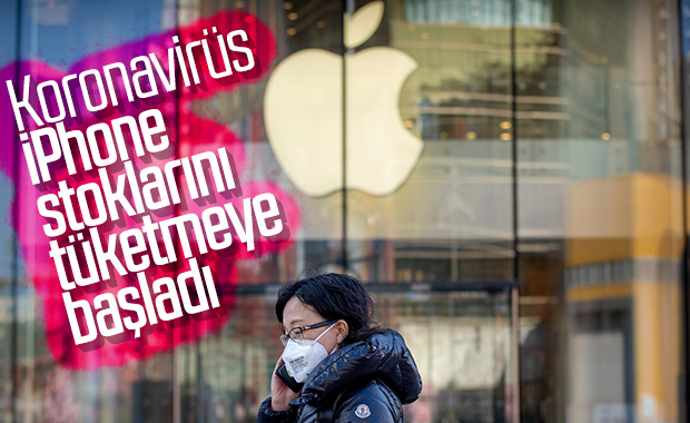 Apple, koronavirüs nedeniyle iPhone stoklarında sorun yaşıyor