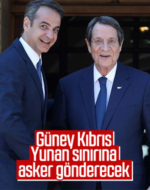 Güney Kıbrıs Rum Yönetimi Yunan sınırına asker gönderecek