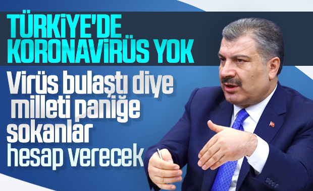 Bakan Koca: Şu an tespit edilmiş bir vaka yoktur