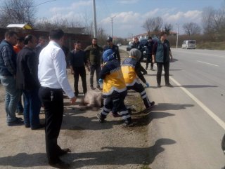 Düzce'de otomobilin çarptığı kişi hayatını kaybetti